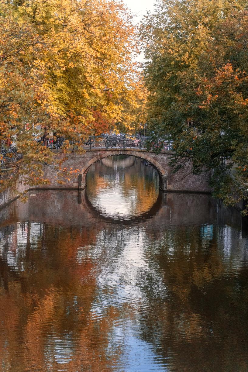 Autumn in Amsterdam Canals - Etem Visuals