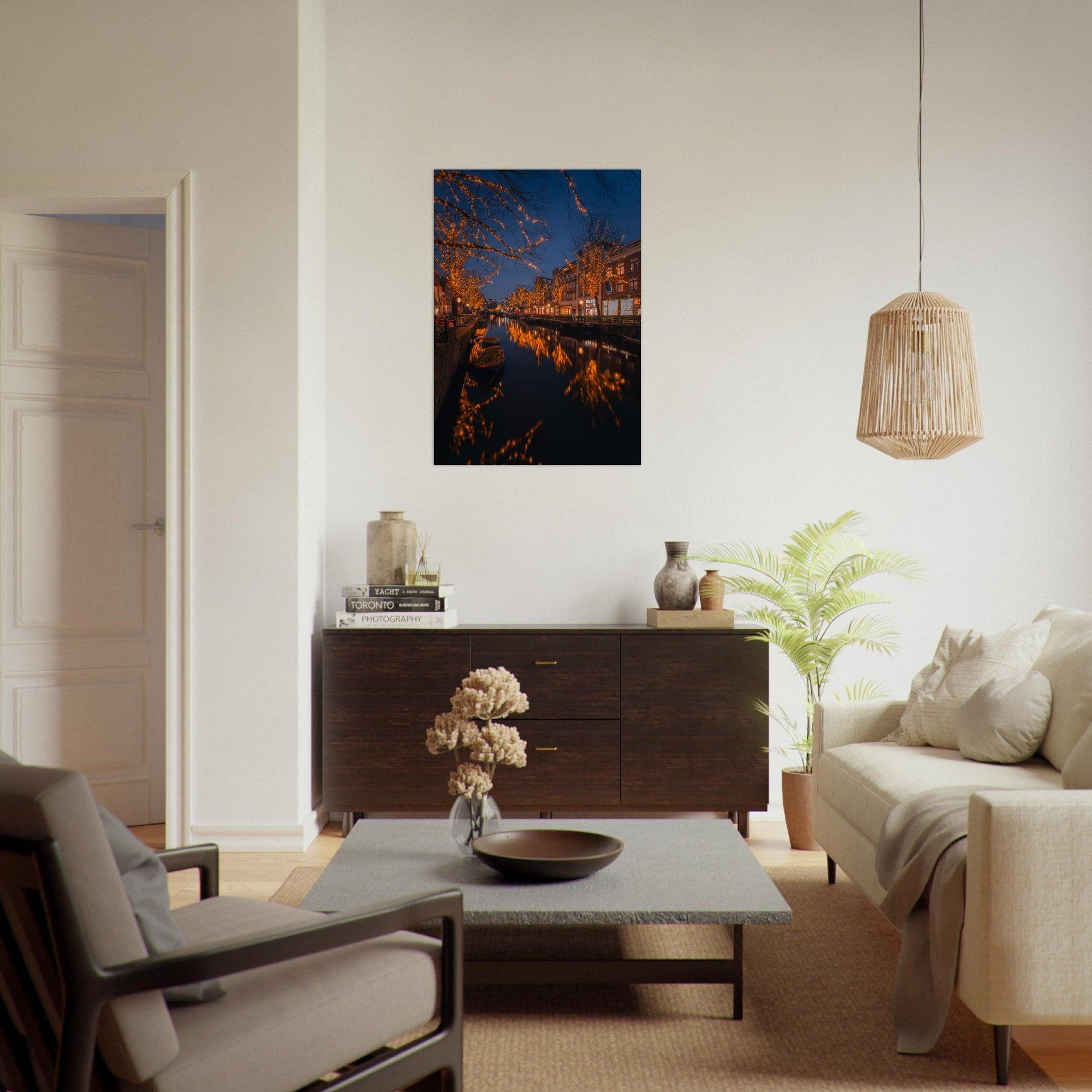 Blue Hour Reflections in Spiegelgracht | Amsterdam - Etem Visuals