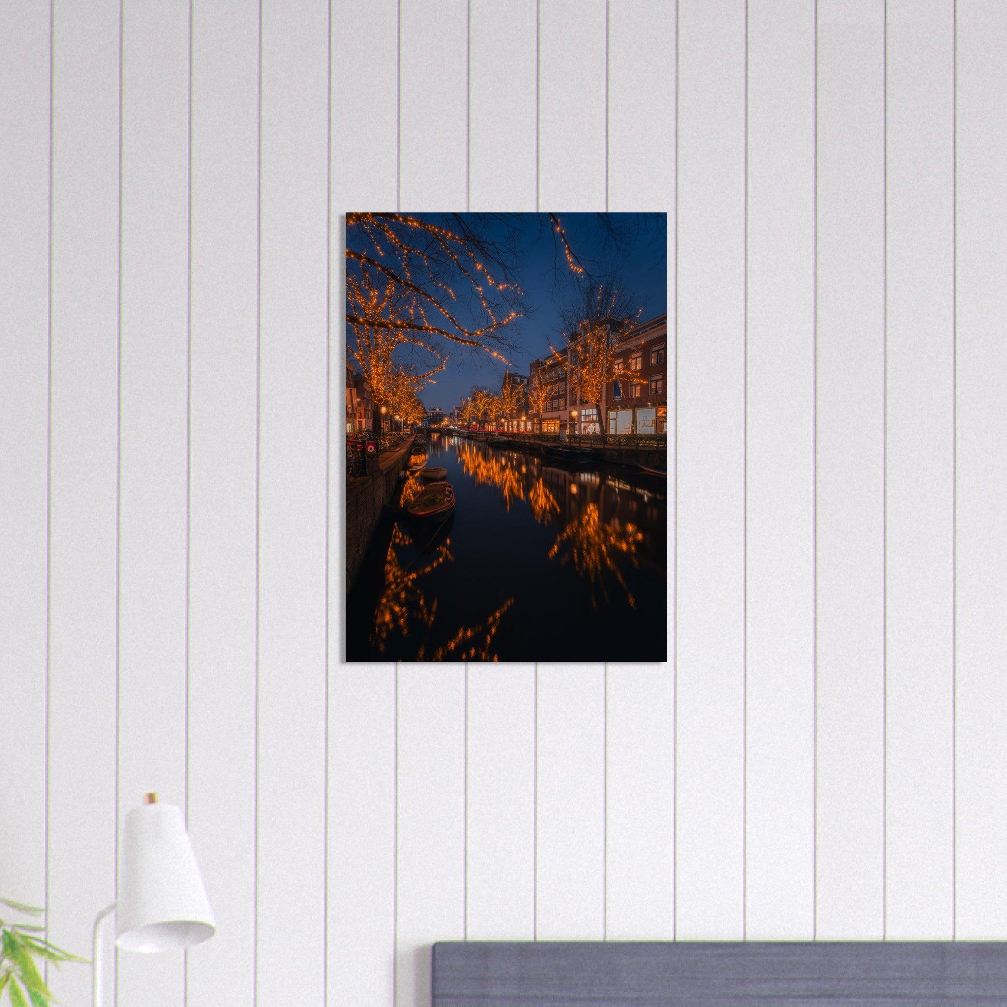 Blue Hour Reflections in Spiegelgracht | Amsterdam - Etem Visuals