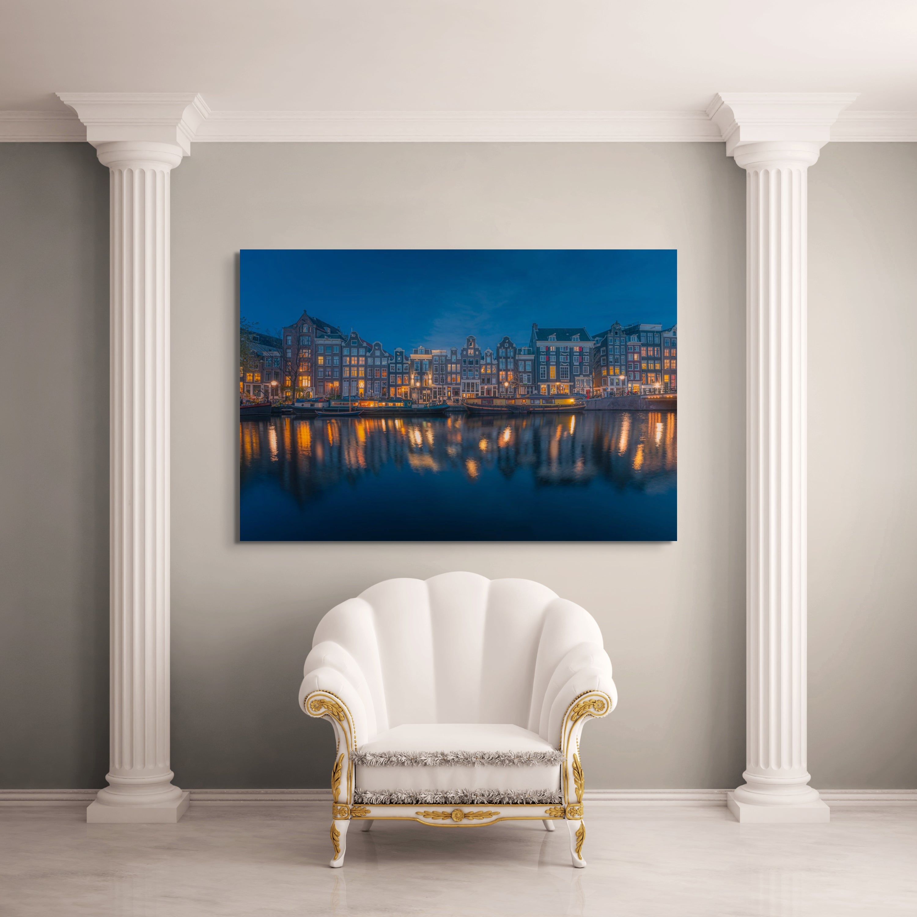 Blue Hour in Singel | Amsterdam