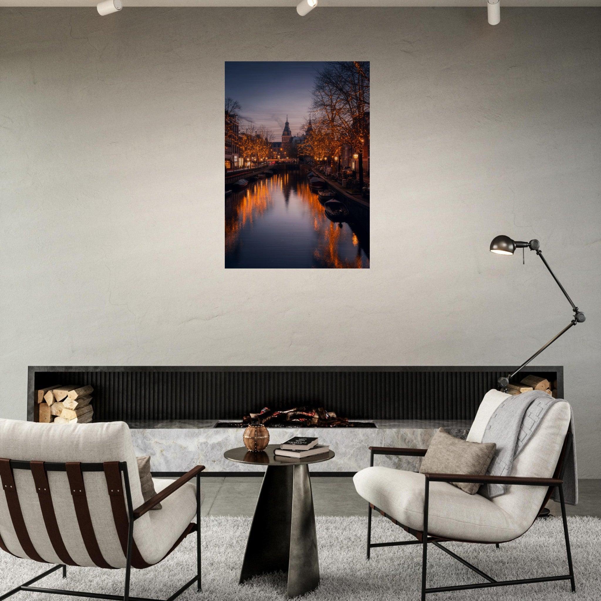Festive Lights in Spiegelgracht | Amsterdam - Etem Visuals