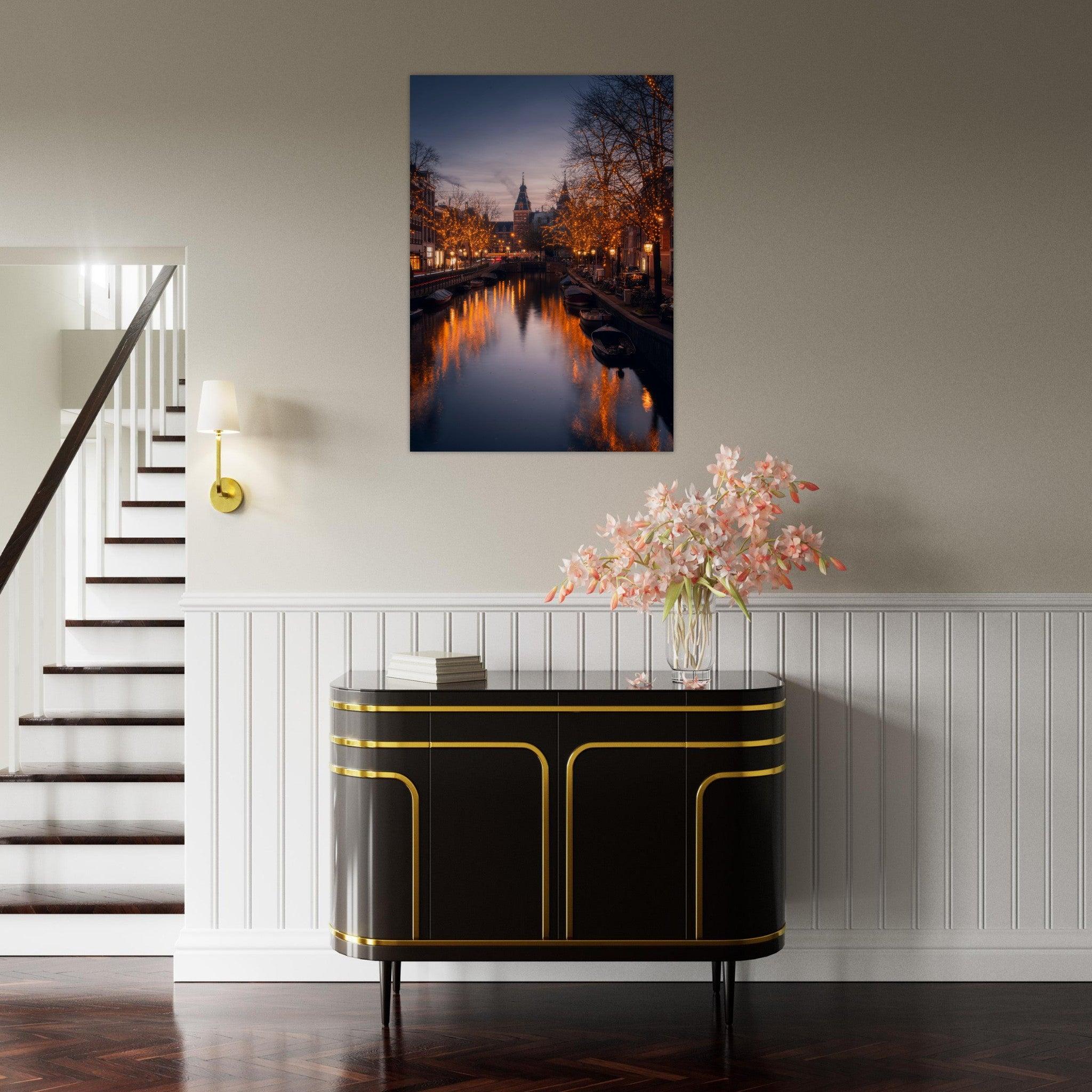 Festive Lights in Spiegelgracht | Amsterdam - Etem Visuals