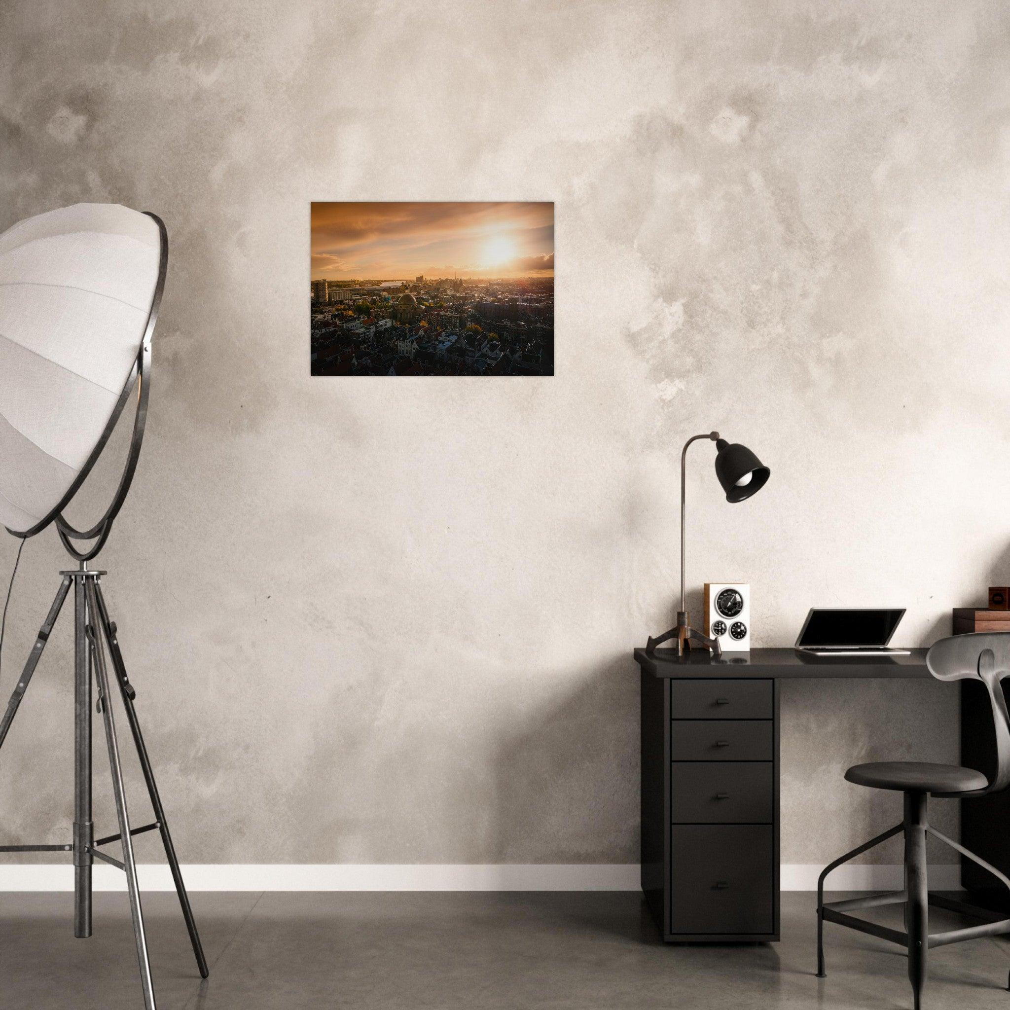 Golden Sunrise in Amsterdam - Etem Visuals