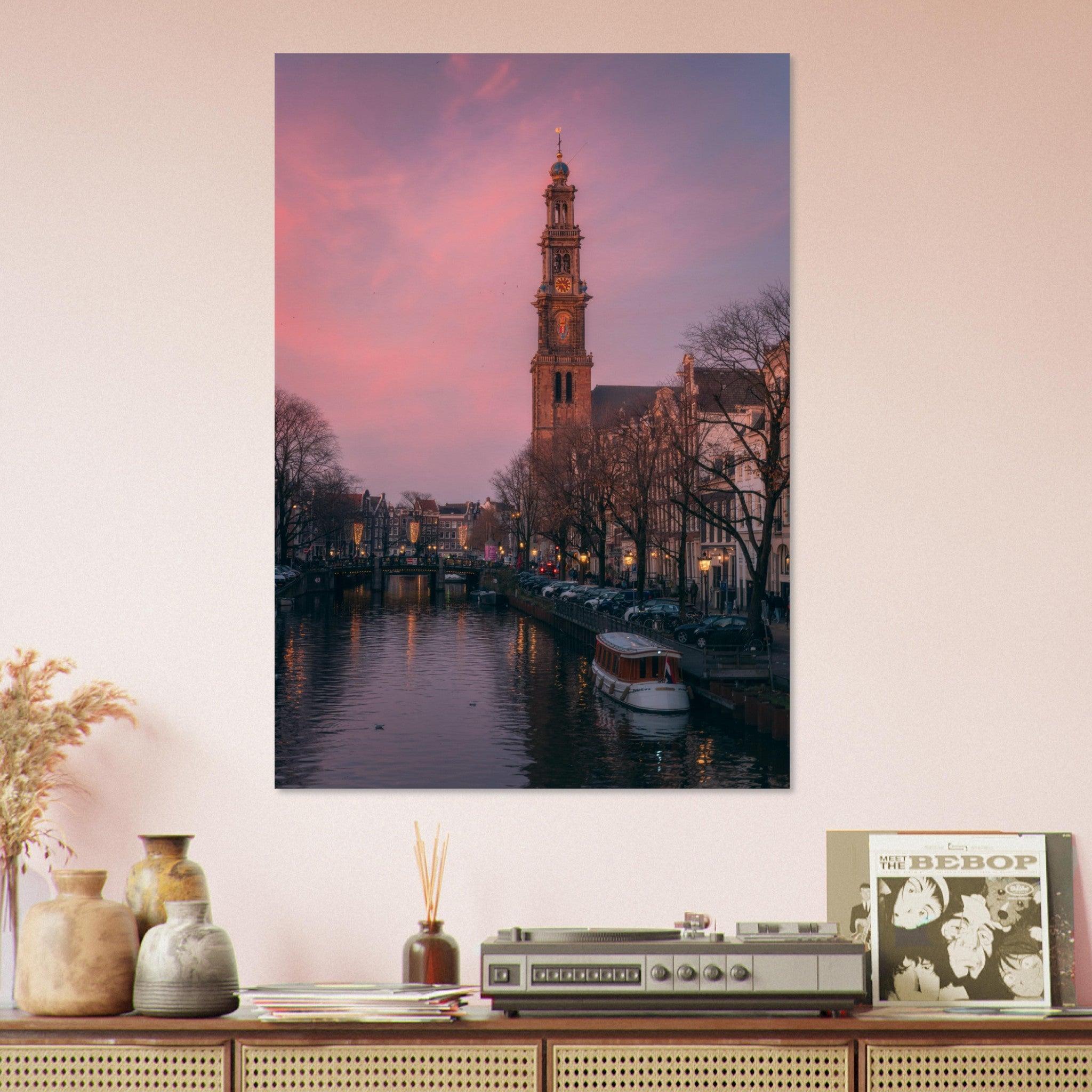 Pink Sky in Prinsengracht | Amsterdam - Etem Visuals