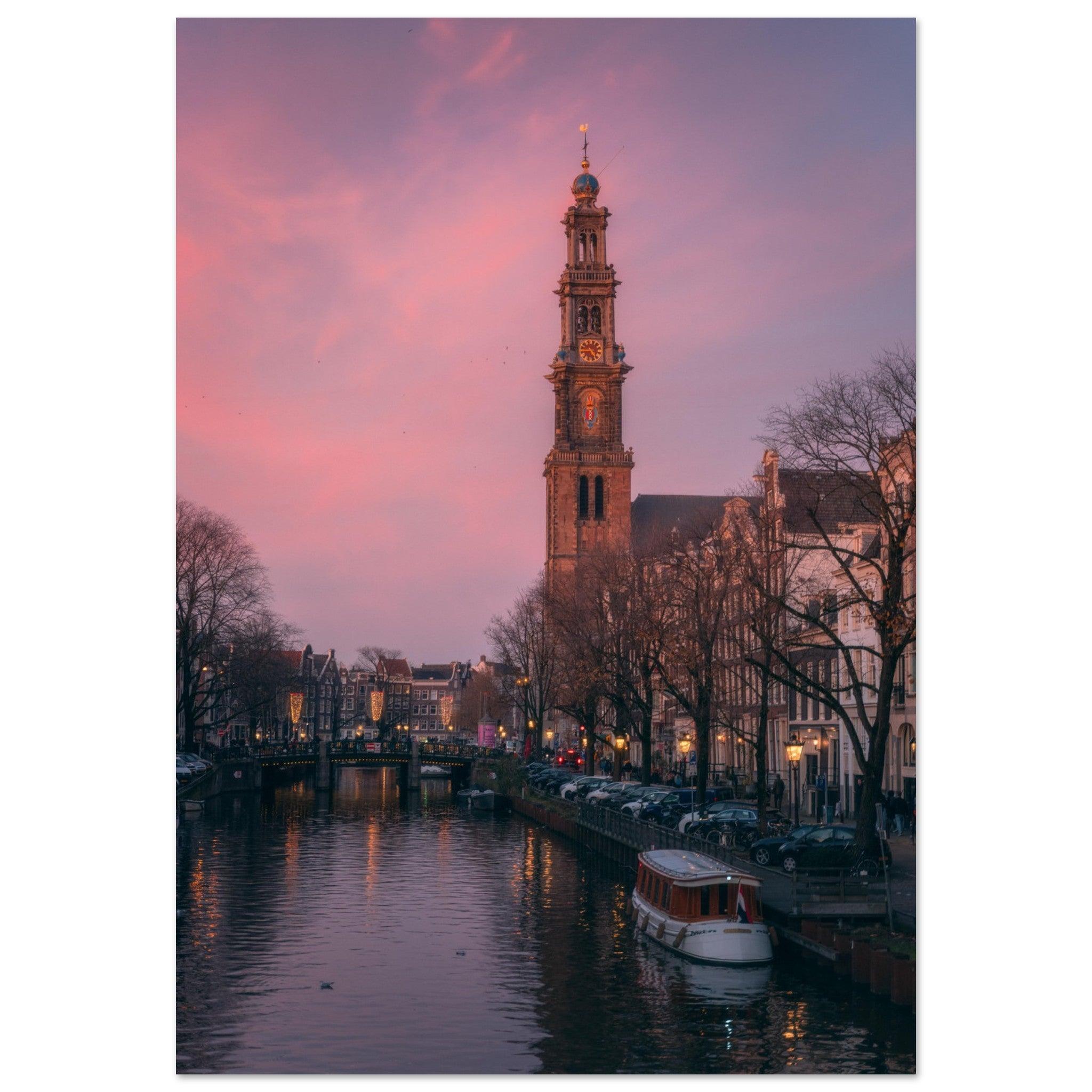 Pink Sky in Prinsengracht | Amsterdam - Etem Visuals
