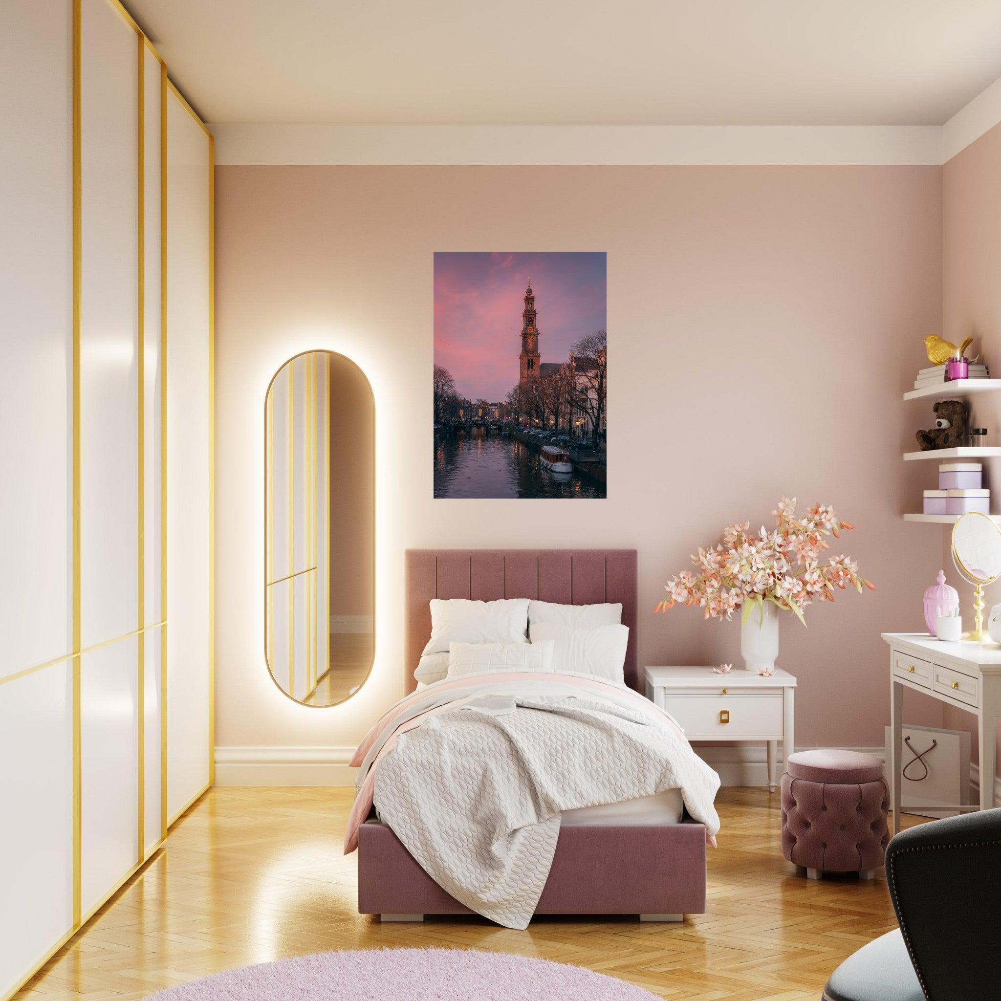 Pink Sky in Prinsengracht | Amsterdam - Etem Visuals