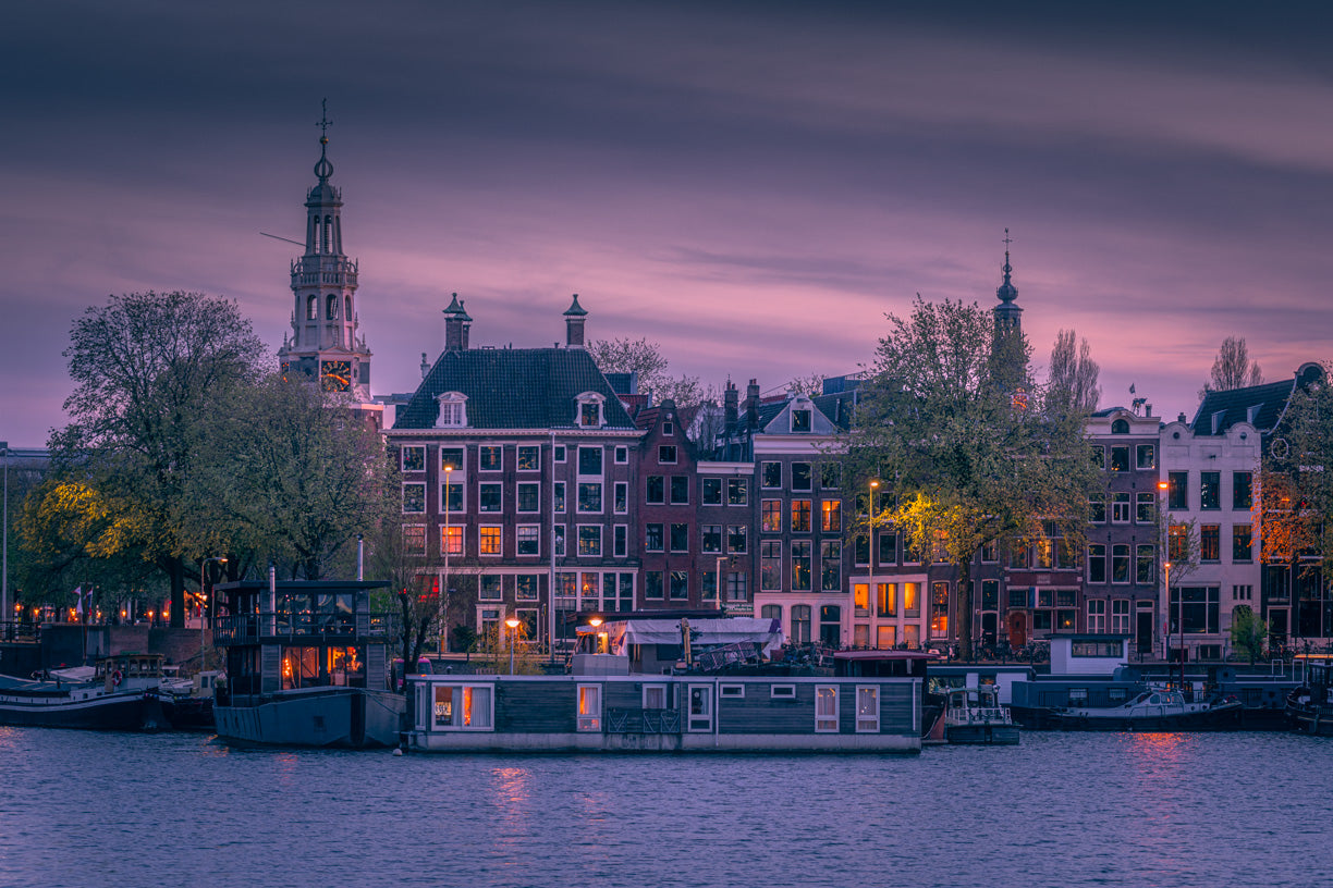 Purple Evenings in Amsterdam - Etem Visuals