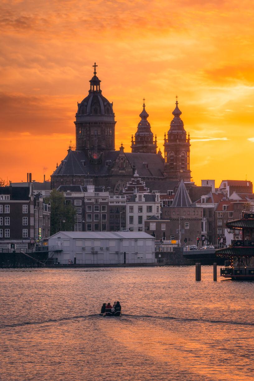 Sailing under The Orange Sky | Amsterdam - Etem Visuals