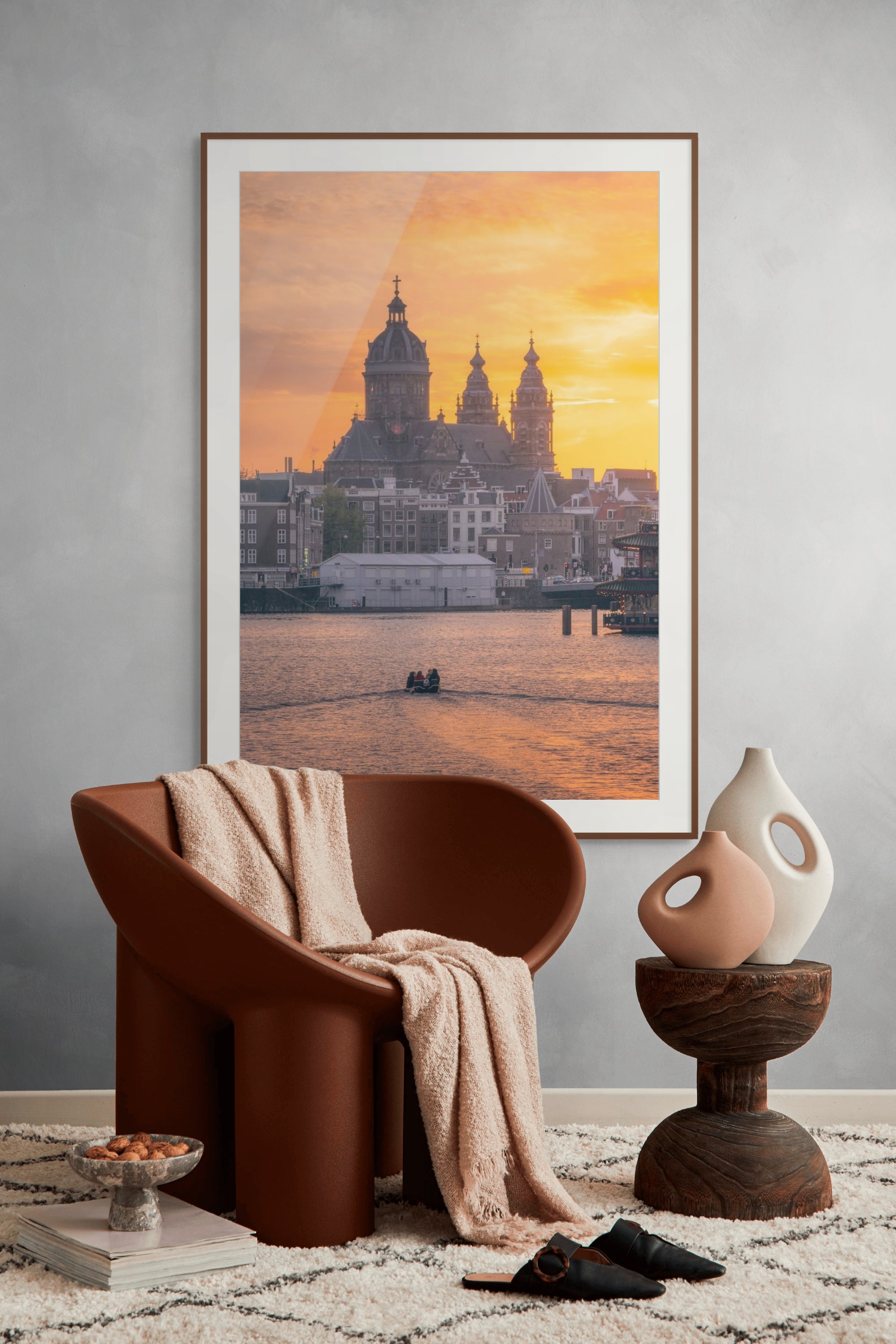 Sailing under The Orange Sky | Amsterdam