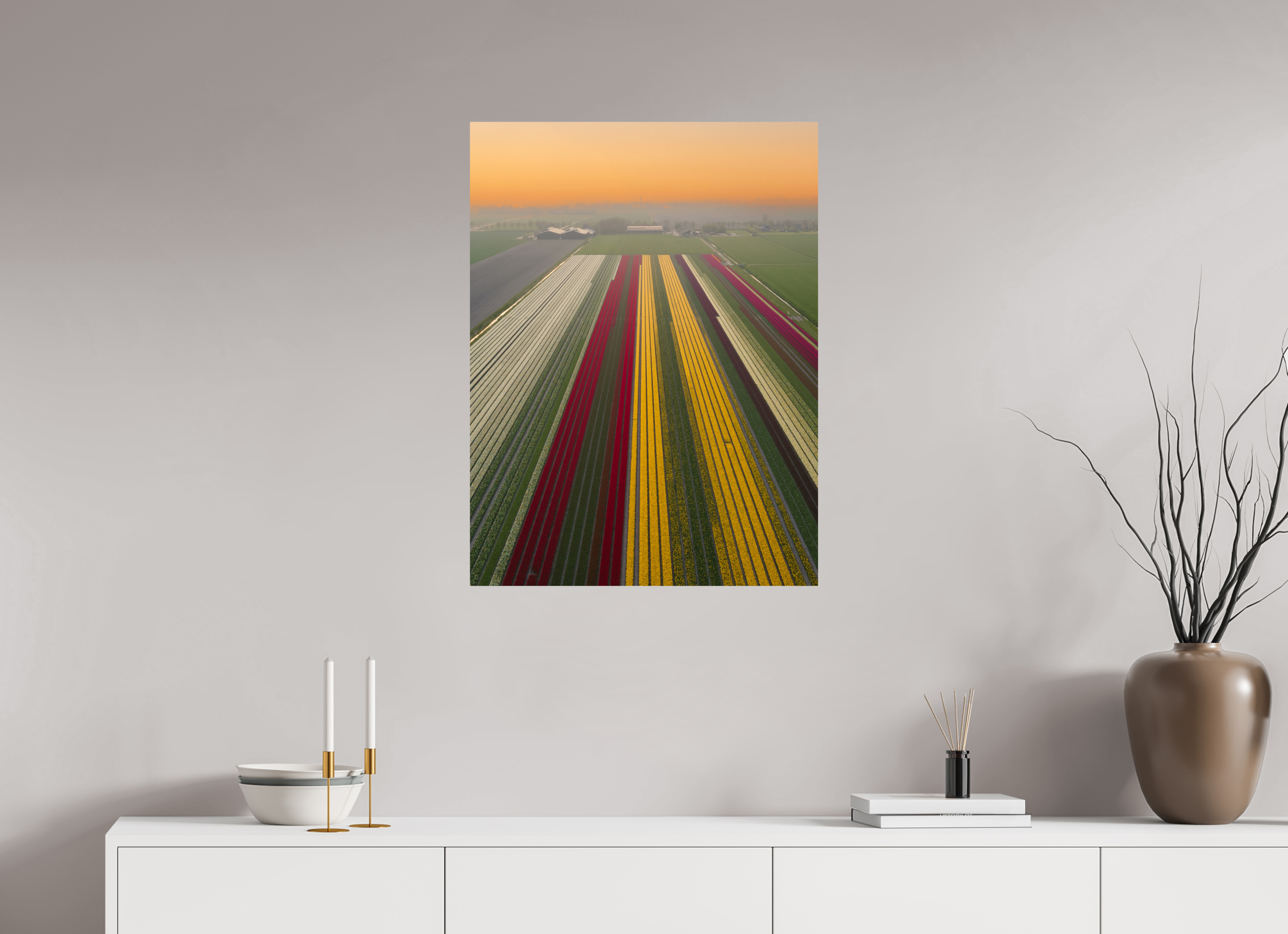 60 x 80 cm, Photo Print On Fuji Crystal DP II Tulip Mania Netherlands