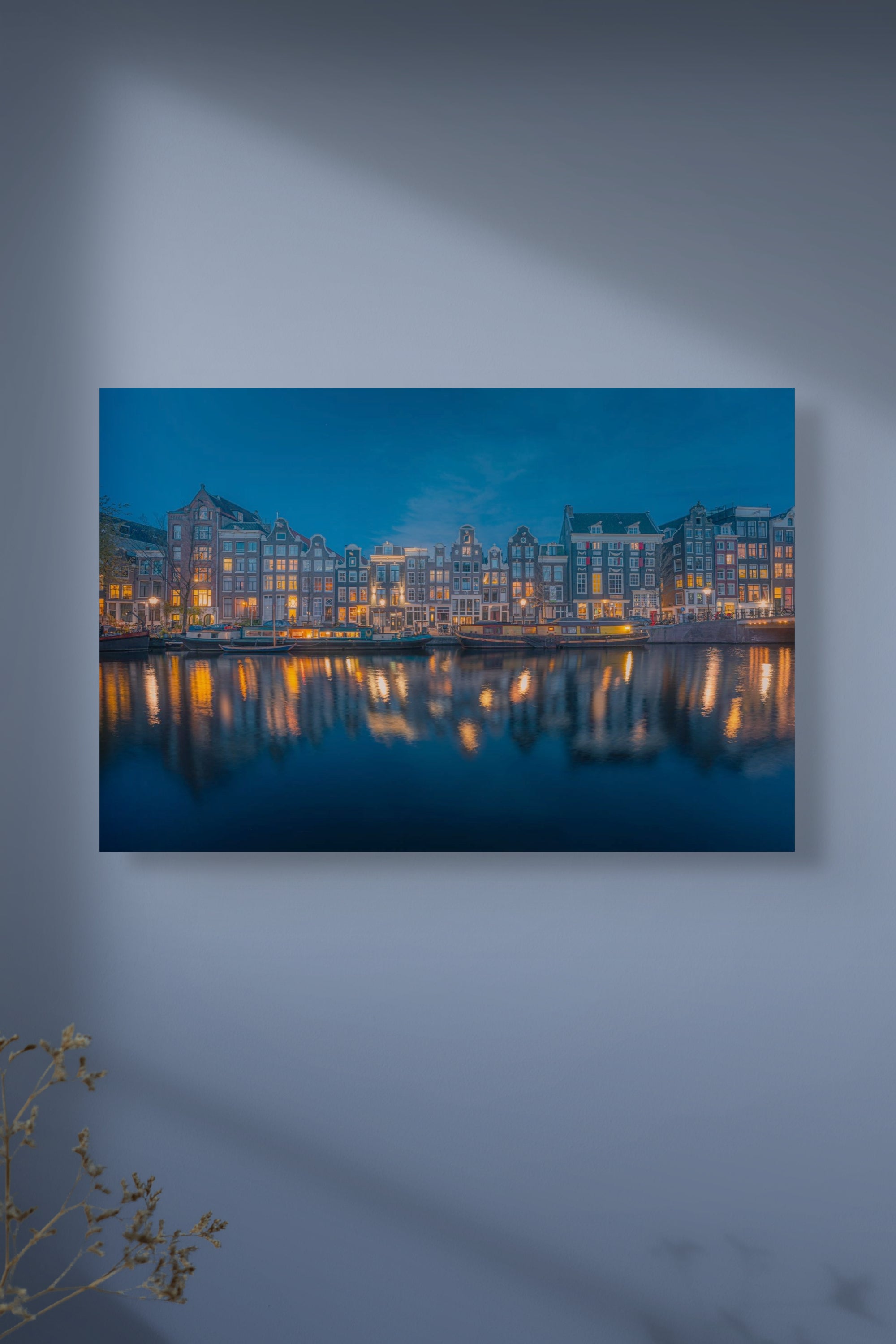 Blue Hour in Singel | Amsterdam