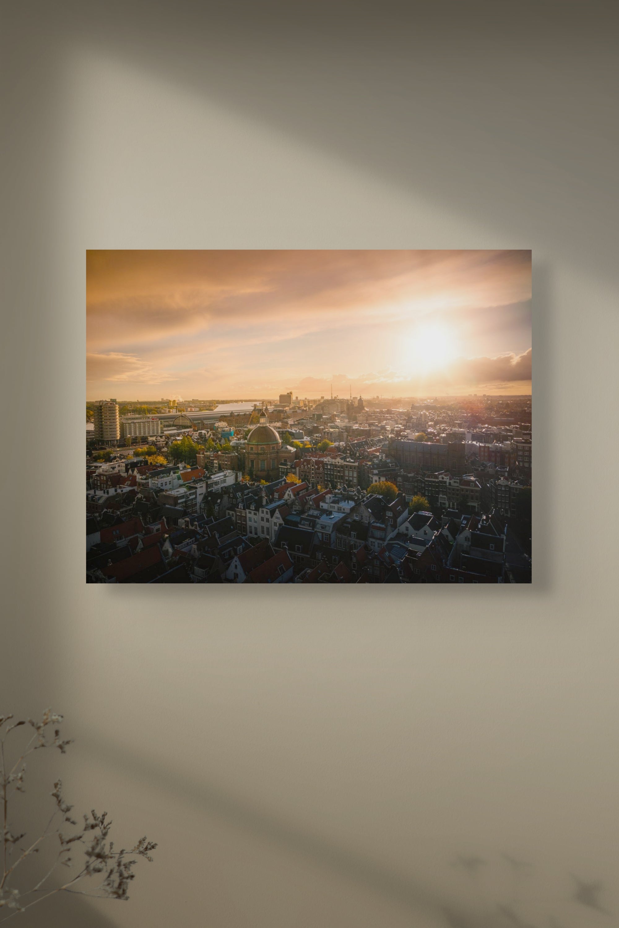 Golden Sunrise in Amsterdam