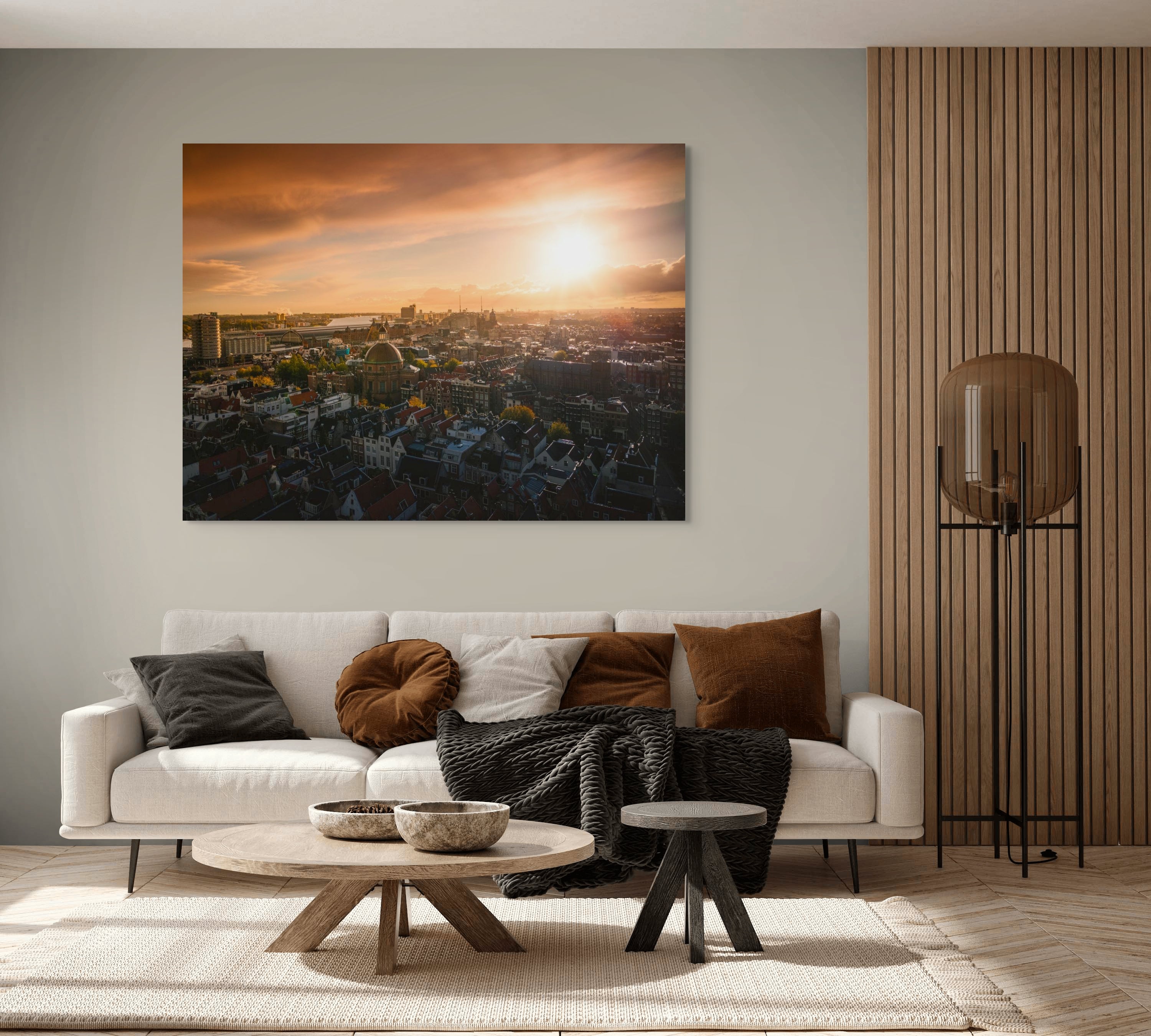 Golden Sunrise in Amsterdam