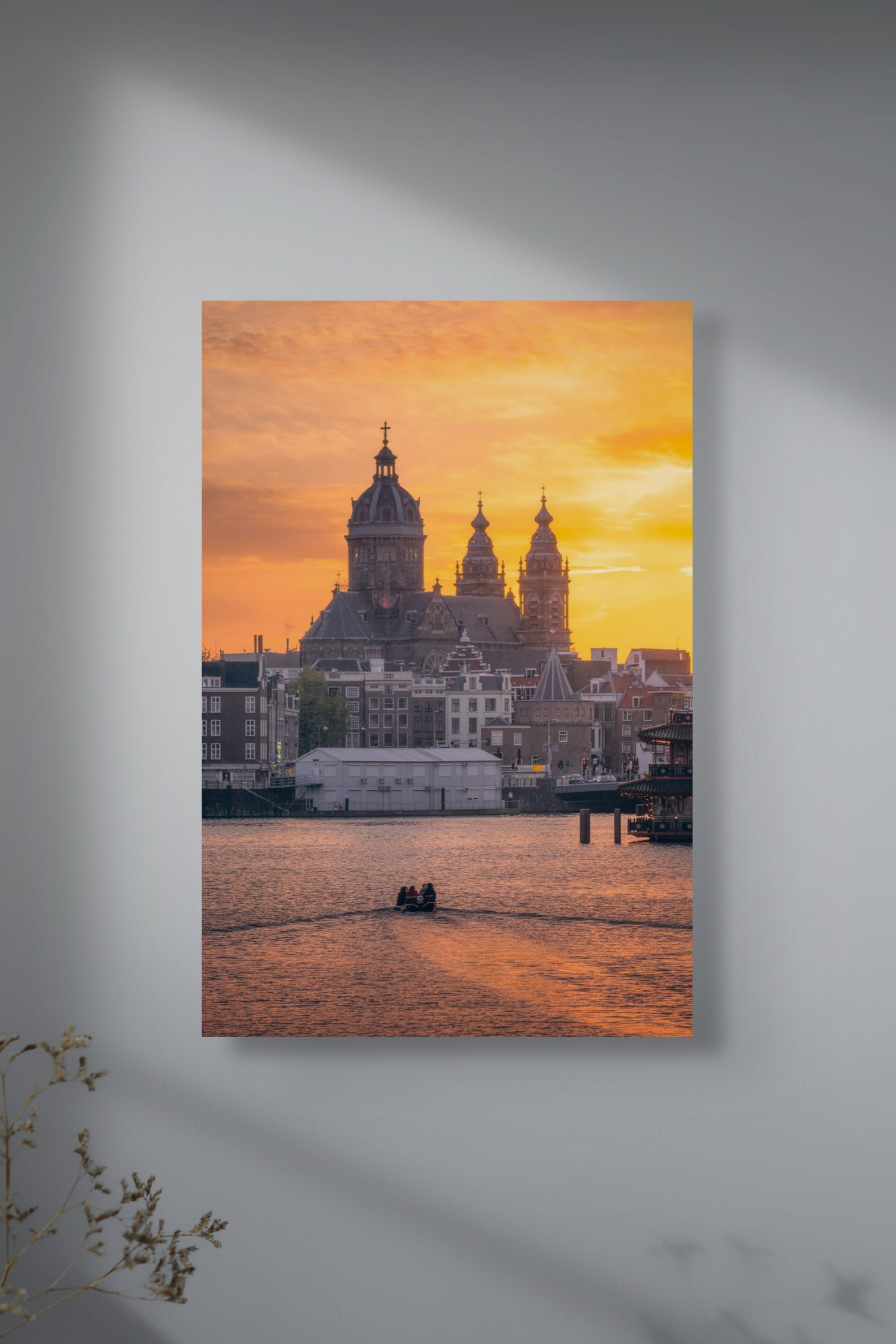 Sailing under The Orange Sky | Amsterdam